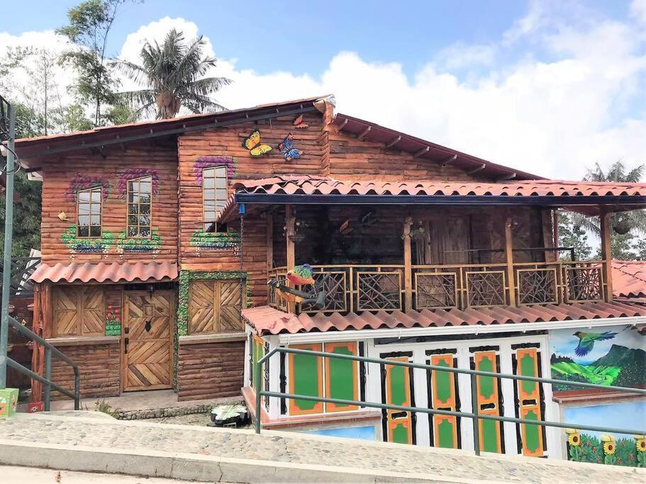 El Encanto Mountain Cabin Саленто Экстерьер фото